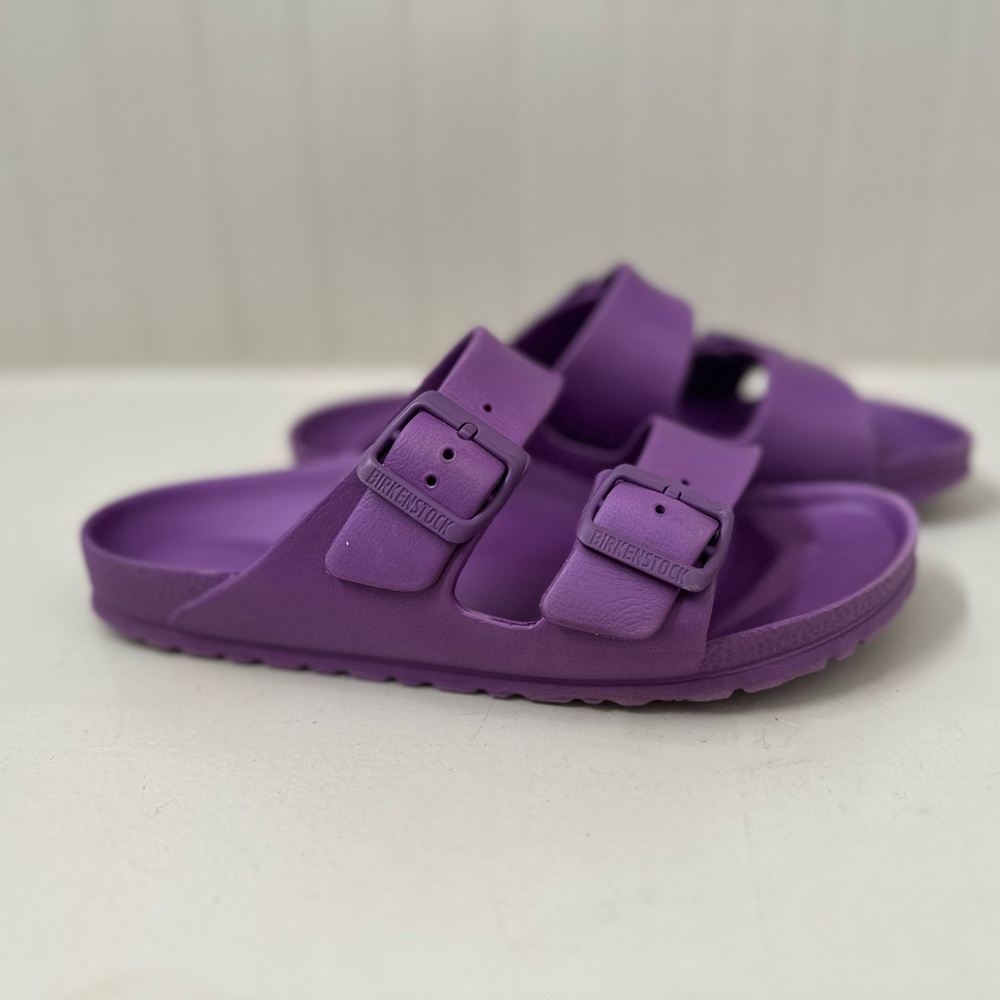 Birkenstock Sandals in Bright Purple